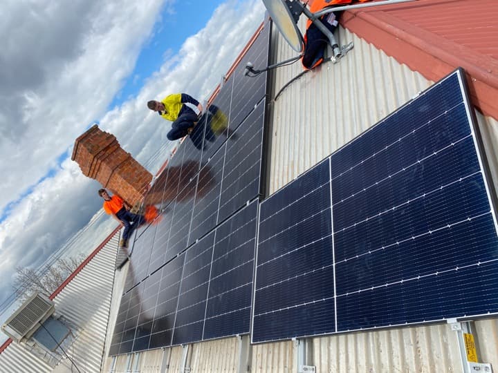 Solar installation project 4