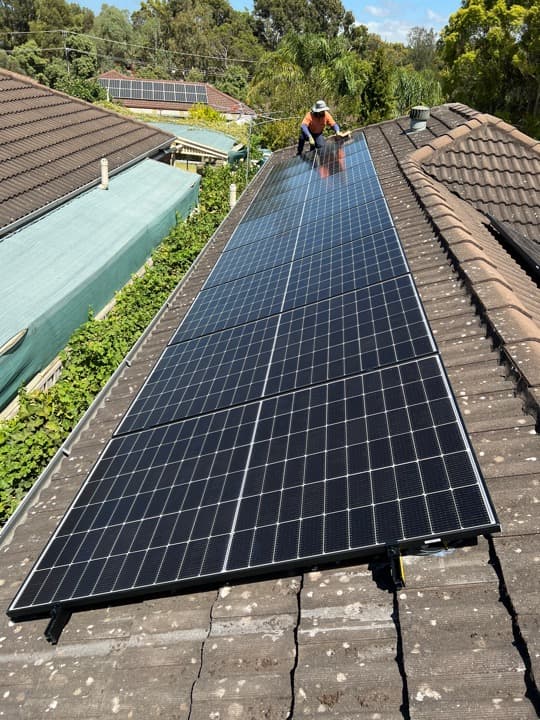 Solar installation project 6